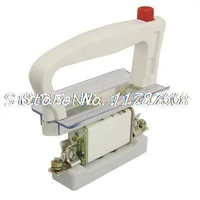

380V 50KA 30A Overload Protection Circuit Handle Fuse Link w Base RTO-50B