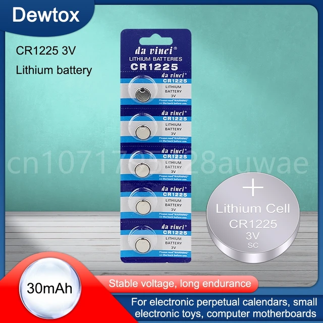 Introducing the 5-10PCS CR1225 Button Batteries: Powering Your Devices with Precision and Efficiency