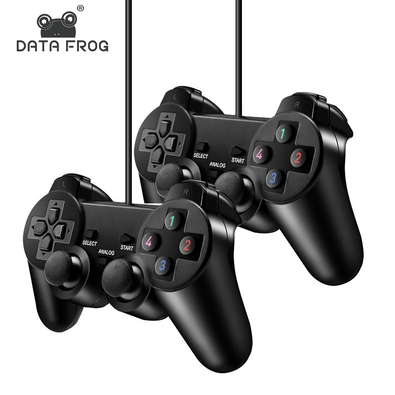 DATAFROGWiredGameControllerGamingJoypadJoystickUSBGamepadFor