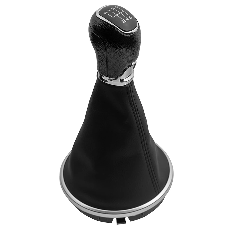 Car Styling Accessories Gear Shift Knob Lever Gaitor Boot Cover For Skoda Fabia 2 II MK2 Combi Scout 2007 2008 2009 2010-2014