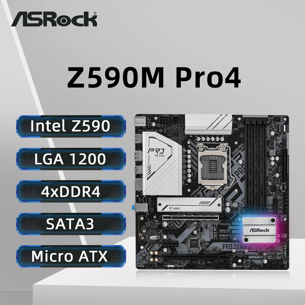 Intel 11700K+ASRock Z590M Pro4+DDR4 64GB