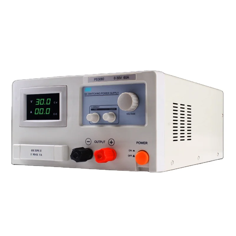 PS3060 constant current regulator Laboratory DC power supply 30V 60A output Transformer 220V tdgc2 5kva 0 250ac output single phase adjustable manual toroidal variac transformer voltage regulator