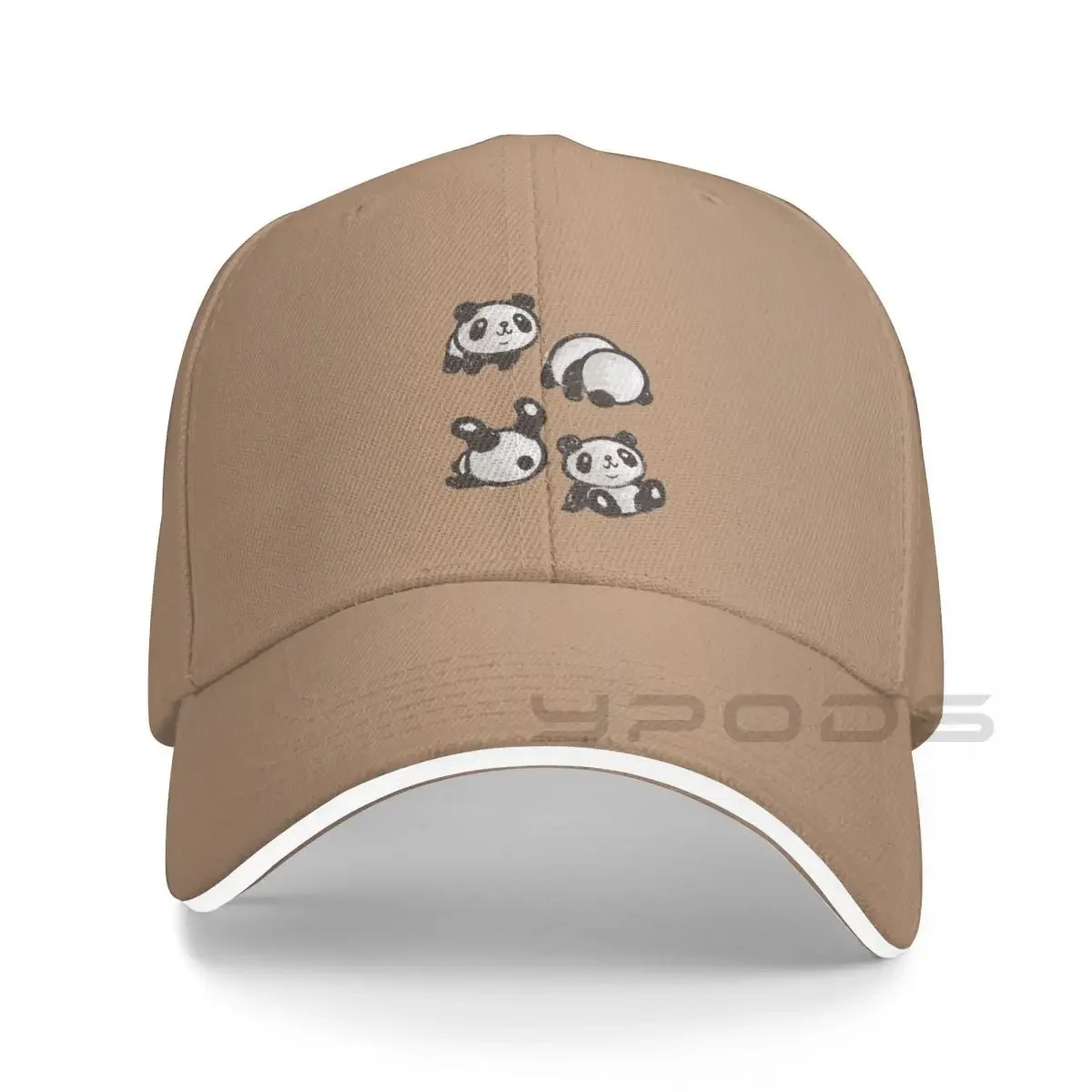 

2023 New Rolling Panda Bucket Hat Baseball Cap Ball Cap Funny Hat Golf Hat Women Winter Men's