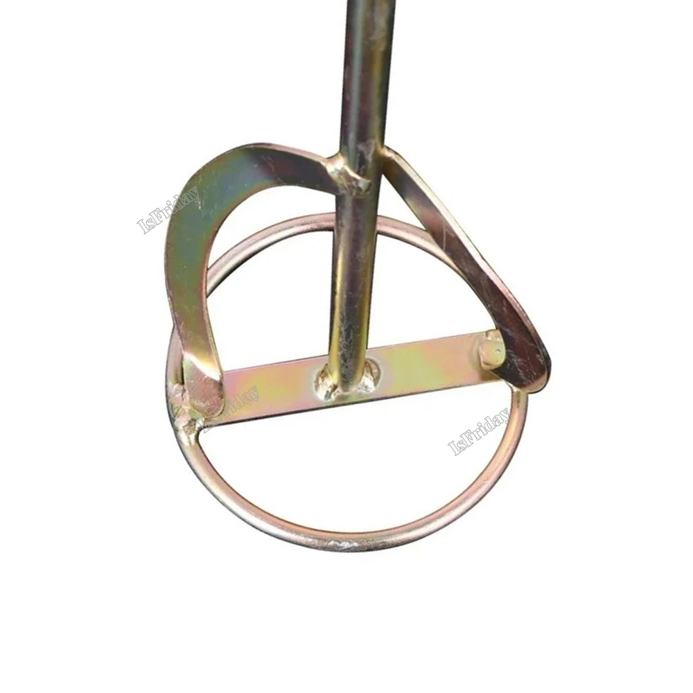 Cement Mixing Rod Mixer Drill Paint Stirring Rod Plaster Mortar Mixing Paddle Putty Powder Coating Paint Electric Mixer Rod Head