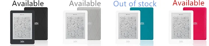Description Picture 2 of itemeBook eReader Kobo Glo N613 4G/16G/32G 6 inch 1024X768 WIFI e-Book Touch screen e-ink  book Reader Front backlight
