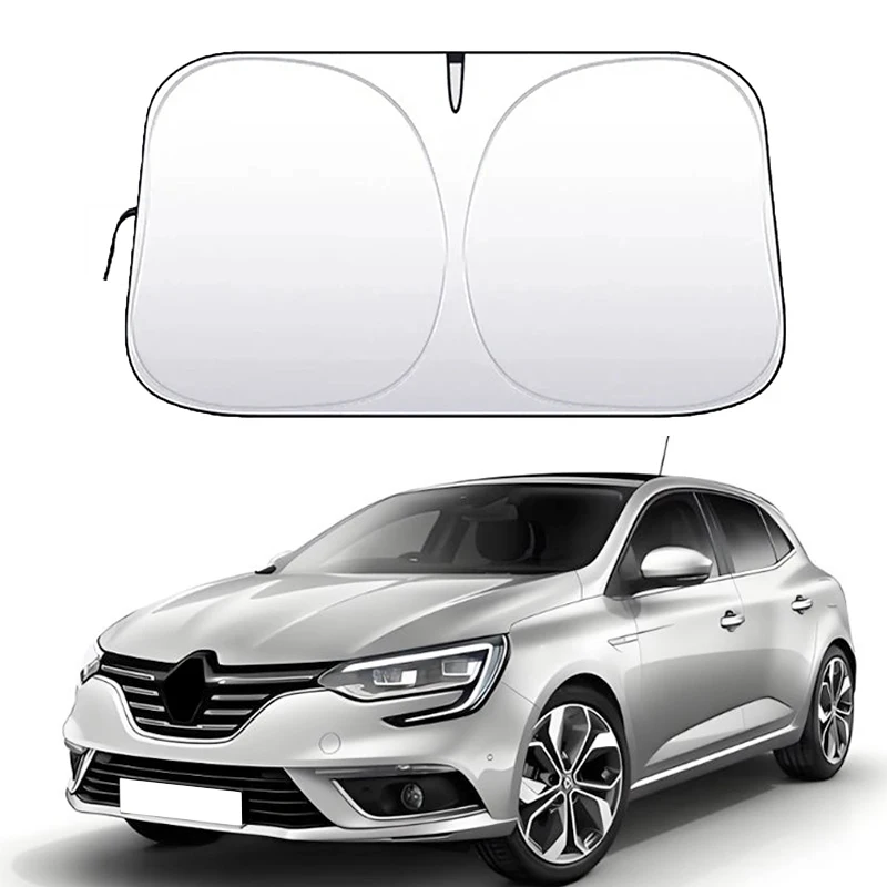 Car Sunshade UV Protection Window Sunshade Cover Windshield Visor For Renault Megane 4 MK4 IV