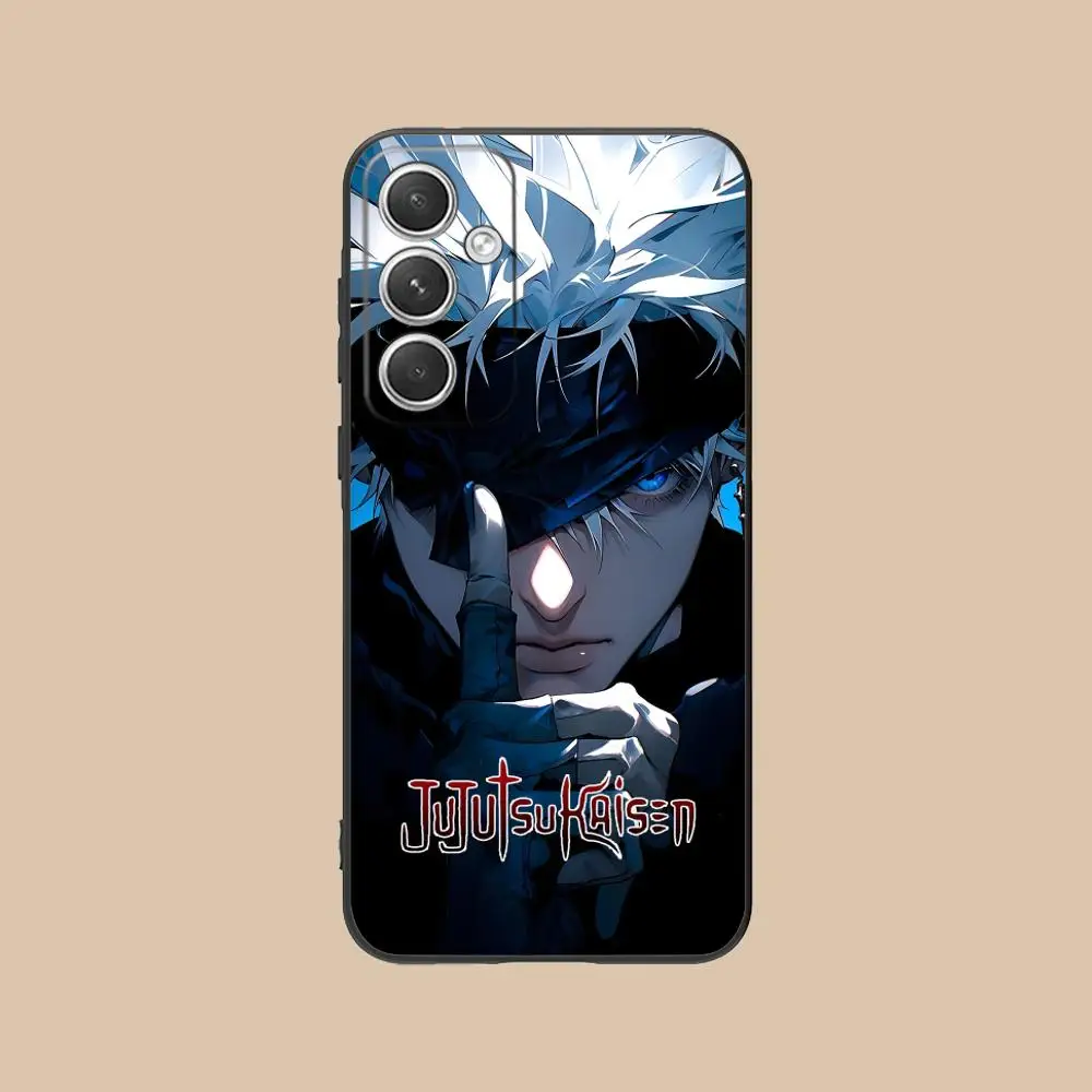 Luxury Black Jujutsu Kaisen Satoru Gojo Phone Case