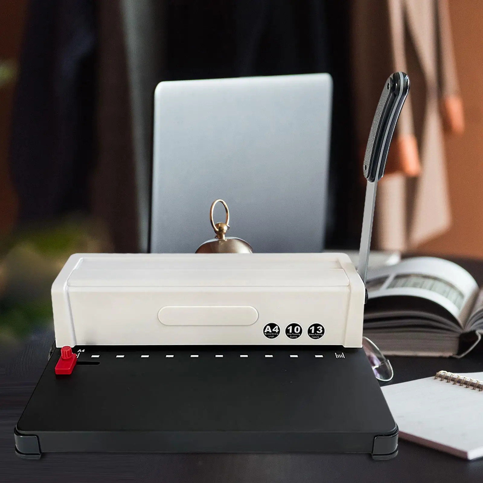 노동 절약 사각 펀치 구멍 바인딩 기계, 문서 사무실 파일용