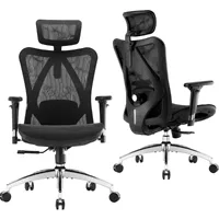 SIHOO M57 Ergonomic Office Chair with 3 Way Armrests Lumbar Support and Adjustable Headrest ，Gaming chair，Tilt Function 1