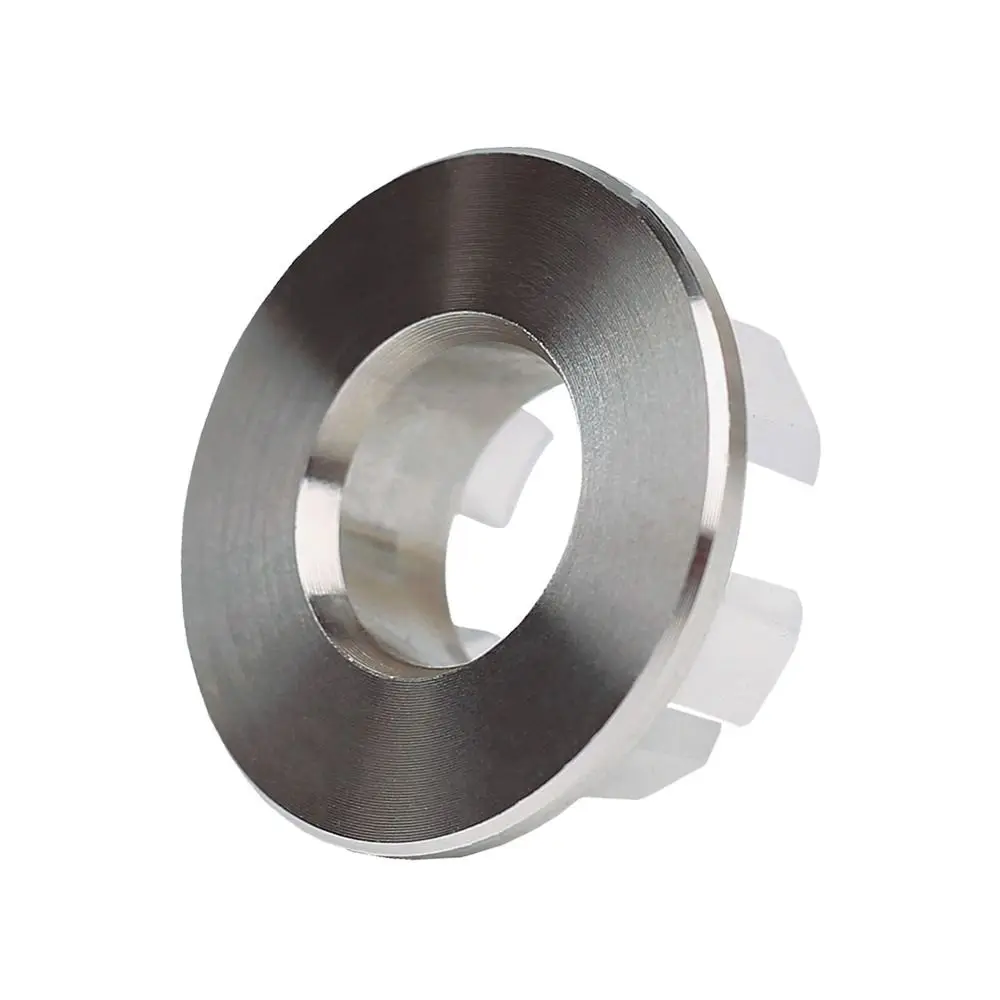 Stainless Steel Sink Overflow Cover Round Replacement