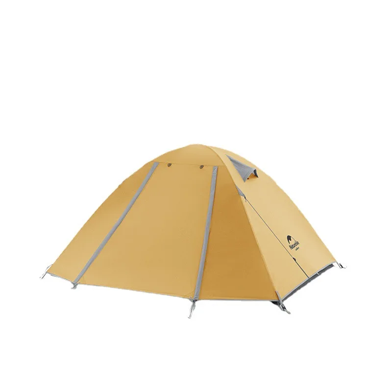 Waterproof Embossing Camping Tents Mountaineering Backpacking Outdoor Tent With Mat UPF50 2 3 4 Person Naturehike Authentic