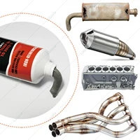 Car Exhaust Pipe Repair Glue Sealant High Temperature Pipe Repair Glue Sealant Leaks Plugging Air Repair Adhesive Filler 75g 1