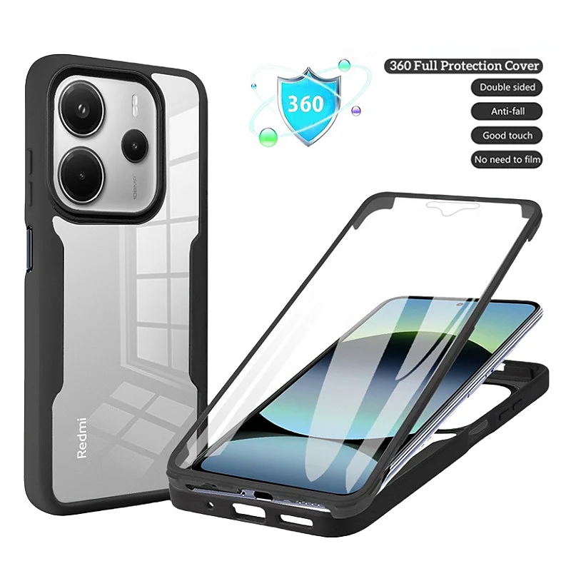 3 Pièces Coque Garmin Vivoactive 5 Avec Protecteur Écran Verre Trempé - Étui PC Antichoc (Clair+Noir+Rose)