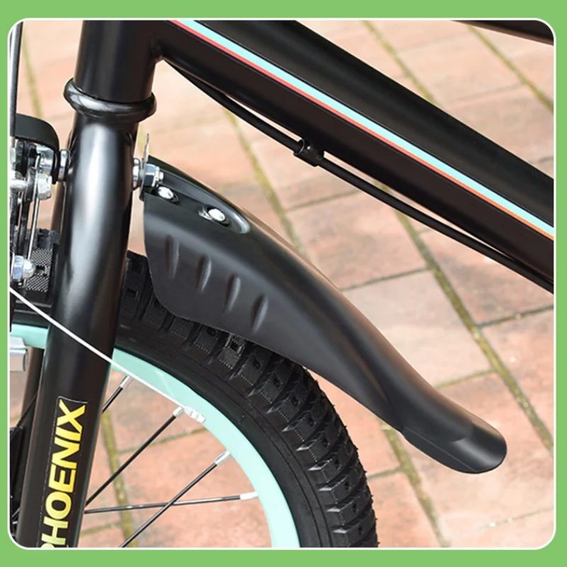 12/14/16/18 Inch 1 Pair Kid Bicycle Fender Thickened Student Bike Mudguards