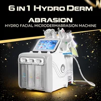 Hydro Dermabrasion 6 IN 1 Spa Skin Lifting H2-O2 Water Dermabrasion Tightening Small Bubble Facial Microdermabrasion Machine 1