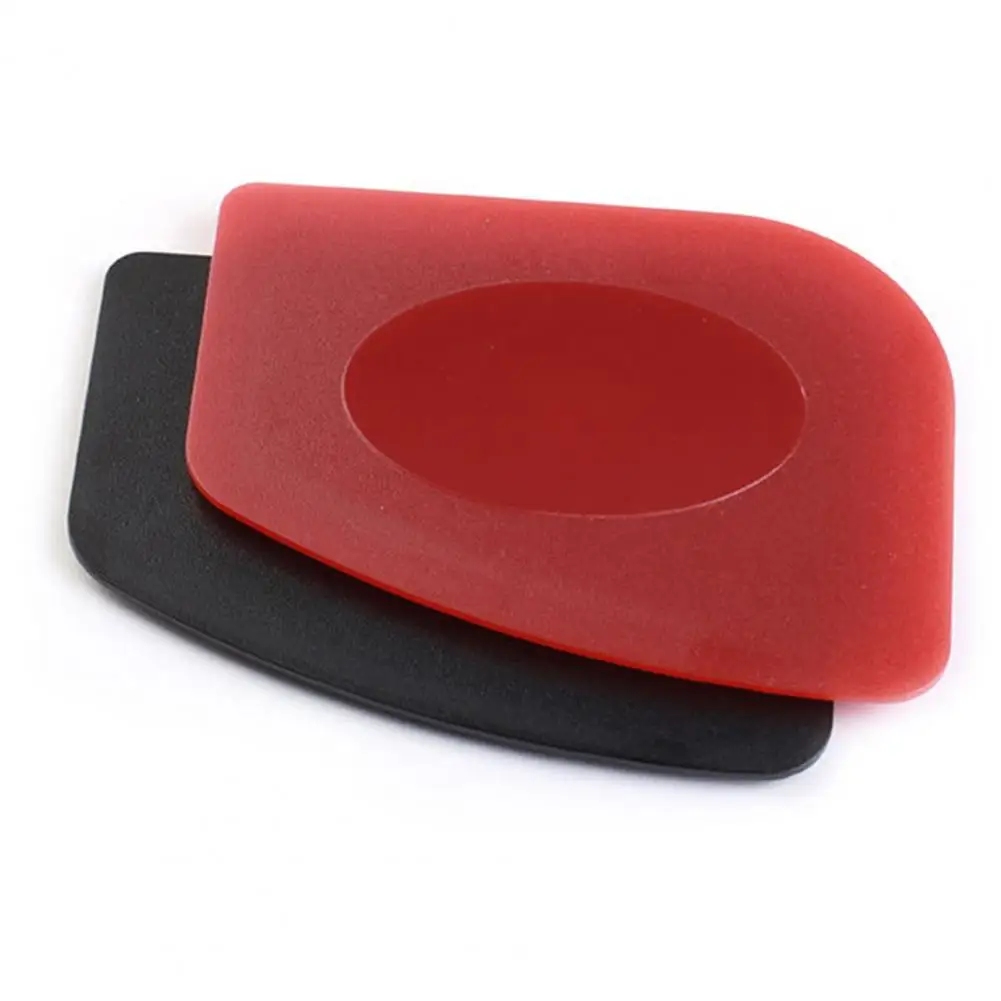 2Pcs Pan Scraper Convenient Wear-resistant Comfortable Grip Non-slip Grill Pan Cleaning Scraper Set Home Supplies