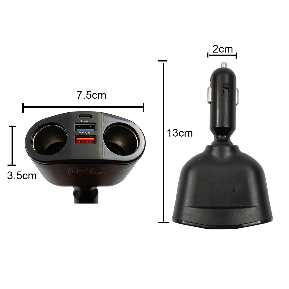   USB      , κ ڵ ׼, 120W QC3.0, 12V, 24V, 1 
