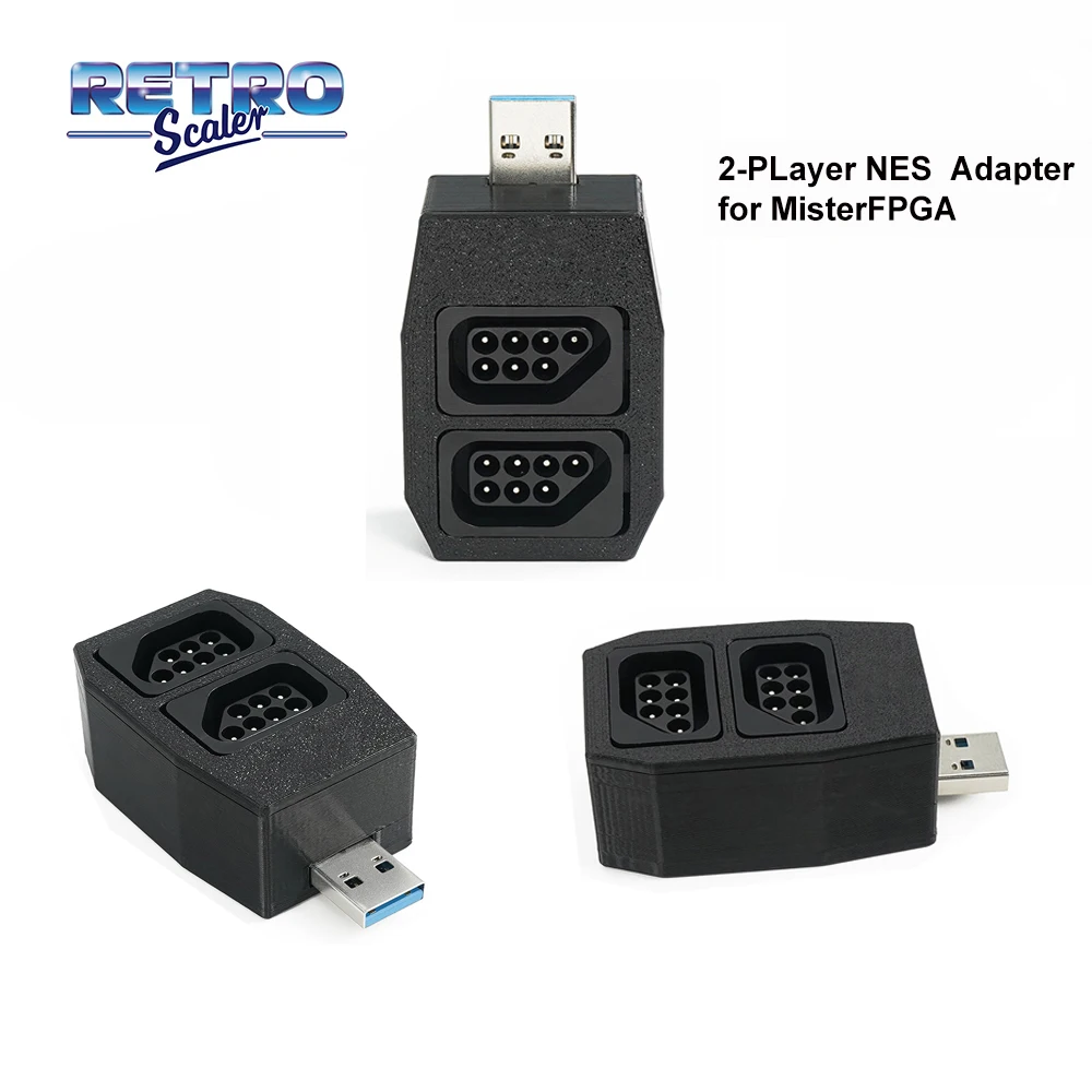 RETROSCALER Controller Adapter SNAC Board, 2 in 1 Player Adapter for SNES NES Controller Terasic DE10 Nano Mister FPGA IO Board - Image 5
