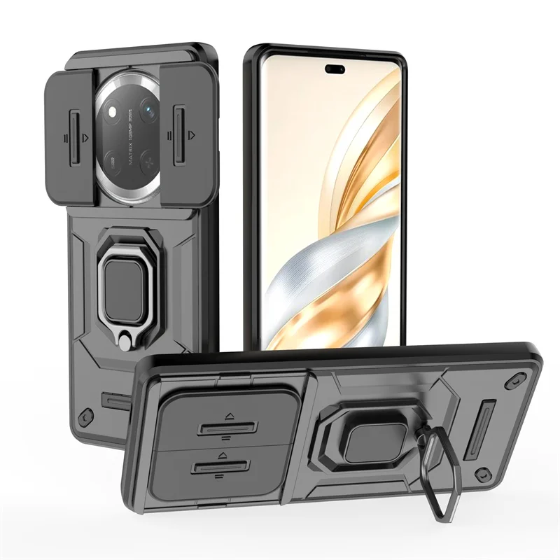 Armor Shockproof Case with Ring Stand Holder - Protective Cover