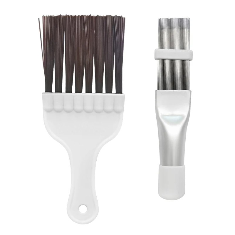 

2 Pack Air Conditioner Cleaning Brush Including Metal Fin Comb/Condenser Brush