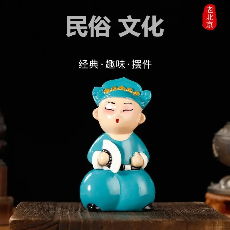 

Cute Clay Figurine Gifts Ornaments Central Console Car Decorations