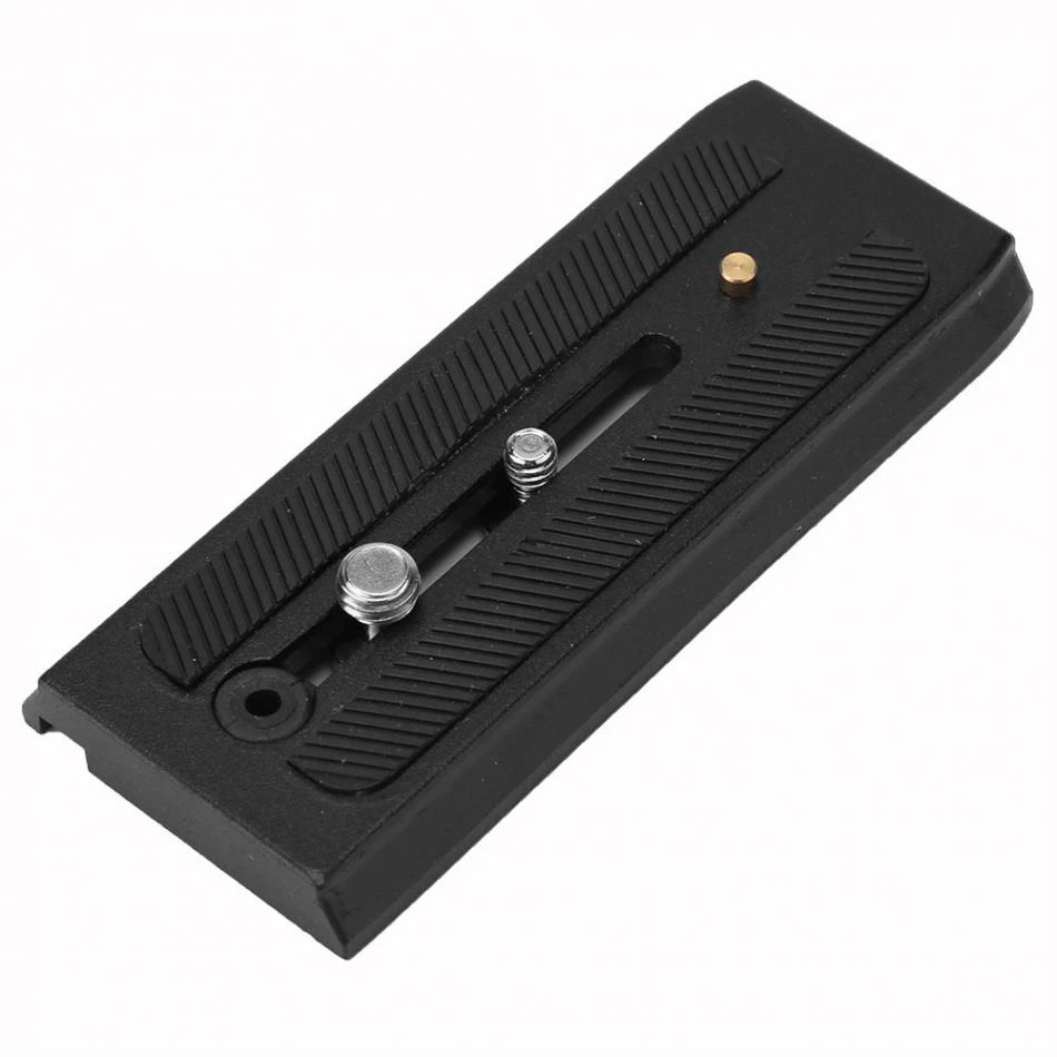 Manfrotto 501 503 용 퀵 릴리스 플레이트 슬라이딩, 501PL 플러스, 빠른 연결 베이스, 701HDV MH055M0-Q5 1/4 3/8 나사, 11.8cm