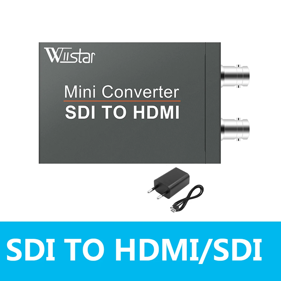 Преобразователь SDI в HDMI преобразователь аудиосигнала поддержка 3G-SDI HD-SDI SD-SDI