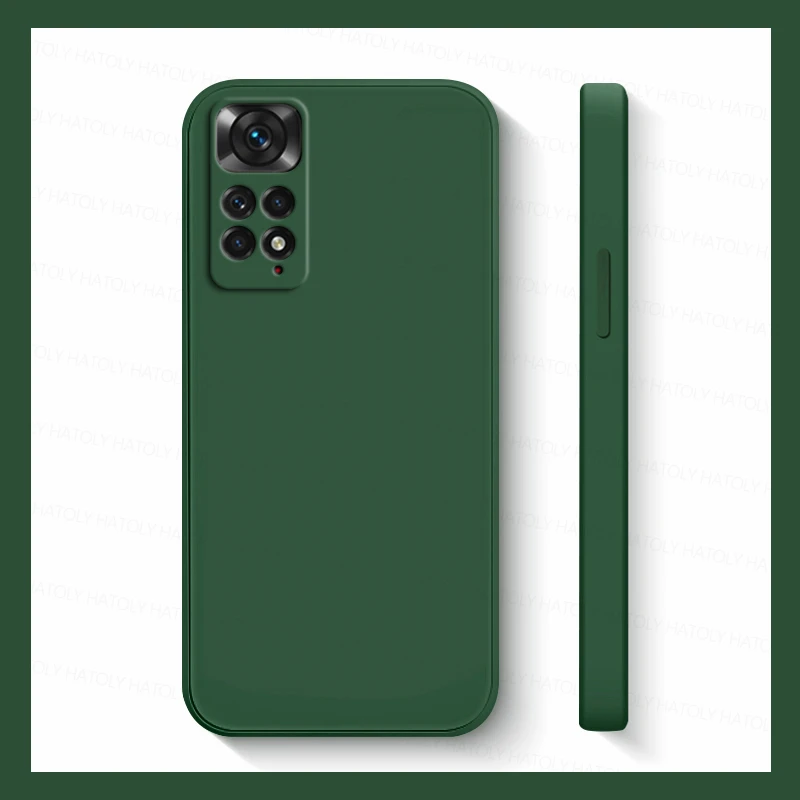 thumbnail image 1 of Case For Xiaomi Redmi Note 11s Cases Xiaomi Redmi Note 11s 10 11 12 13 Pro Plus 5G Cover Shockproof Liquid Silicone Phone Cover, 1 of 5