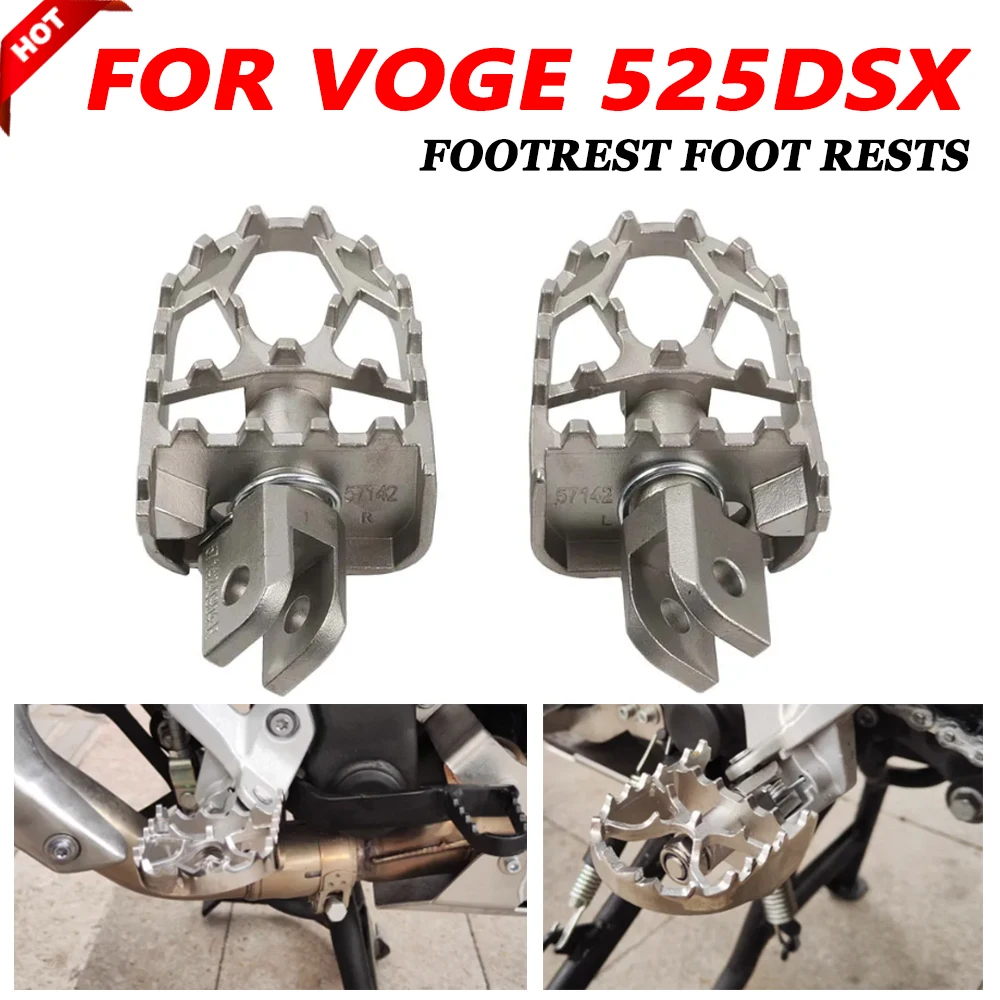 Poggiapiedi Moto Poggiapiedi Poggiapiedi Per Voge Valico Per Voge Valico Ds525X 525Dsx Dsx525 Dsx 525 Ds 525X 2023 Accessori
