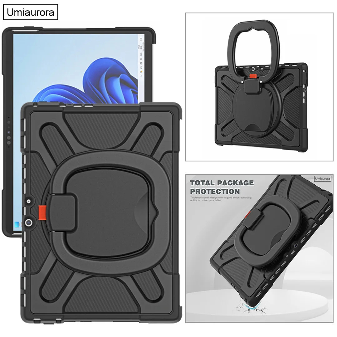 360 Rotating Kickstand Cover for Microsoft Surface Pro 8 2021 Case for Surface Pro 8 13 inch