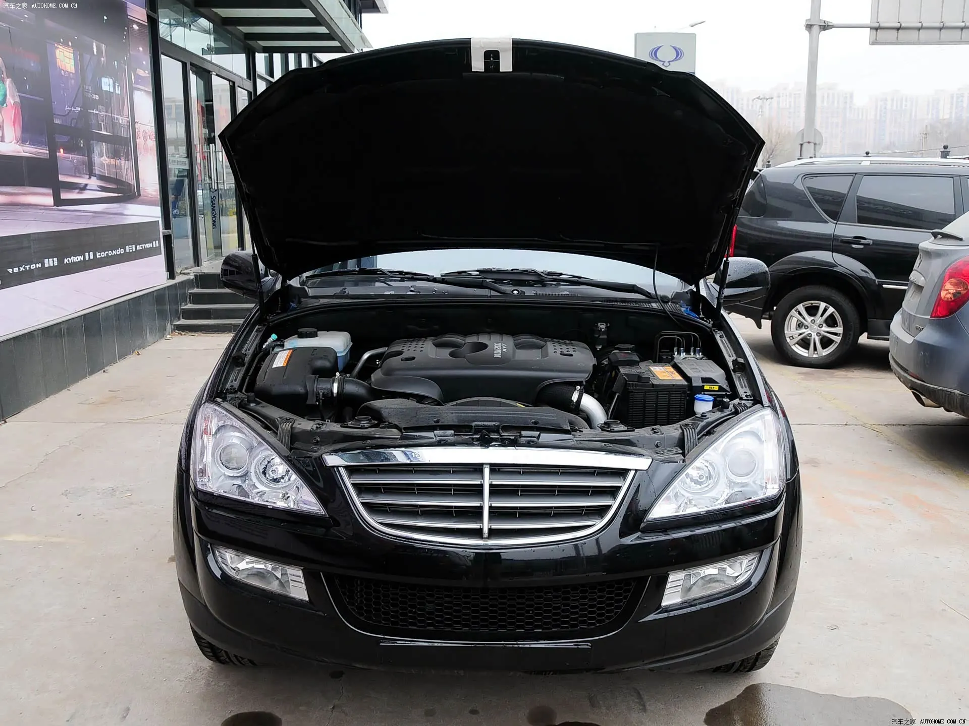 2005 2006-2014 쌍용 Kyron SUV 5 도어 프론트 보닛 가스 스트럿 리프트 지원 충격 흡수 장치 피스톤로드 용 ...