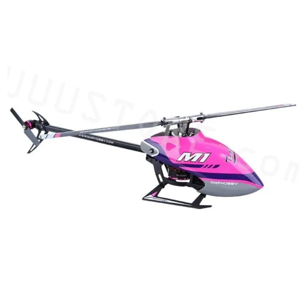 OMPHOBBY M1 290mm 6CH 3D Flybarless Dual Brushless Direct-Drive Motor RC Helicopter With Flight Controller for FUTABA RC Model 1