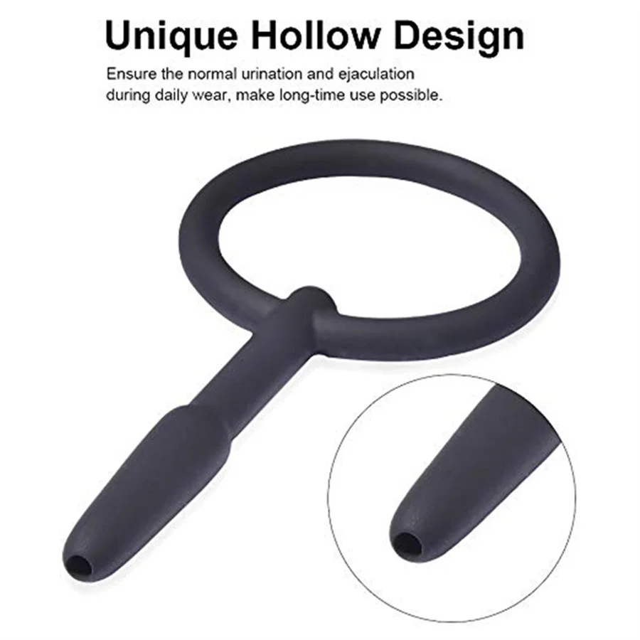 Urethra Catheter Sound Dilator Silicone Horse Eye Stimulator Urethral Plug Adult Sex Toy For Men-urethral dilator,silicone urethral dilator