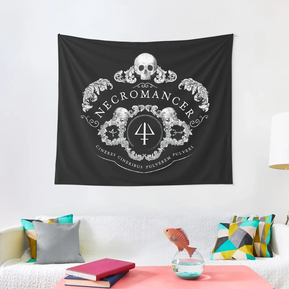 

Necromancer Emblem: Ashes to ashes, dust to dust Tapestry Cute Decor Bedrooms Decor Tapestry