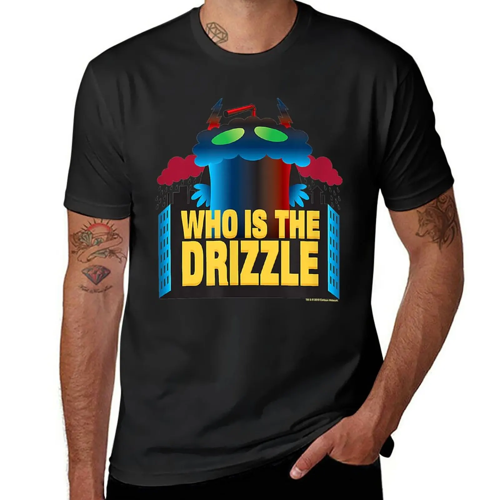 

New Who is the Drizzle T-Shirt custom t shirts black t shirts summer tops quick-drying t-shirt t shirts for men pack