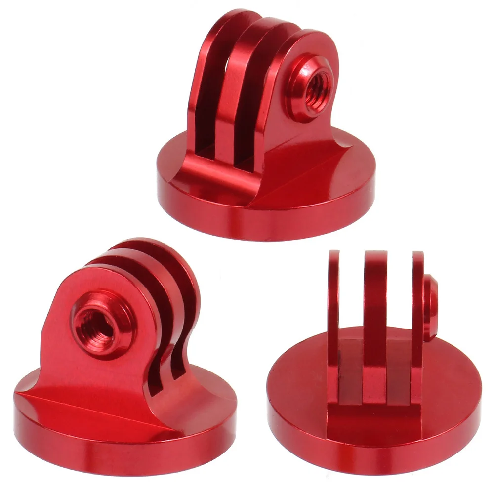 Aluminum Alloy Adapter Tripod Metal Mount For GoPro Hero 13 12 11 10 9 8 SJCAM AKASO Insta360 DJI Osmo Action Camera Accessories