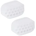 White - 2pcs
