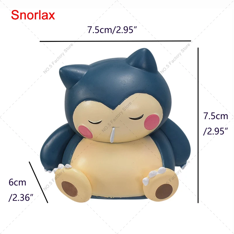 Pokemon tipo normal munchlax, figura de ação bonitinha para enfeite -  AliExpress