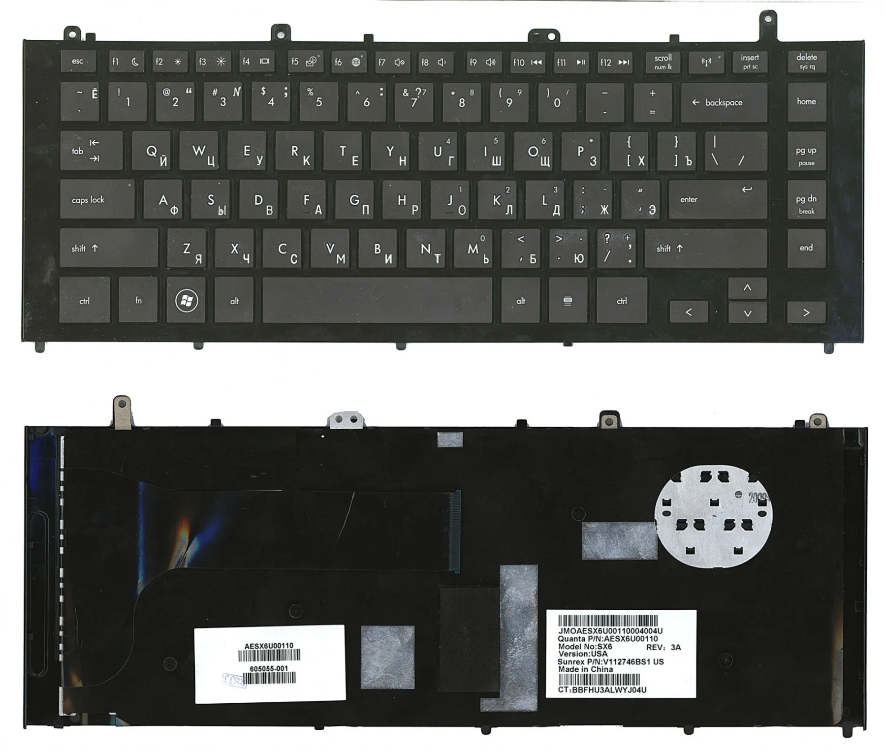 Клавиатура для ноутбука HP ProBook 4420S 4421S 4425S 4426S черная рамка | Компьютеры и офис