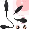 Inflatable Butt Plug Anal Dilator Massager Expandable Anal Balls Sex Toys Anal Pump Dilator for Men Women Gay Sex Toys best 2022 1