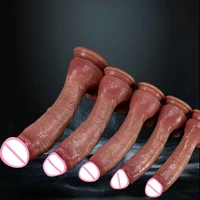 Übergroßer realistischer Dildo Riesiger Penis Penetration Analsexspielzeug für Frauen Masturbation Soft Dick Dildos Sexy erwachsenes weibliches Sexspielzeug sexy adult female sexy toi for men dick sexspielzeug erotik 6