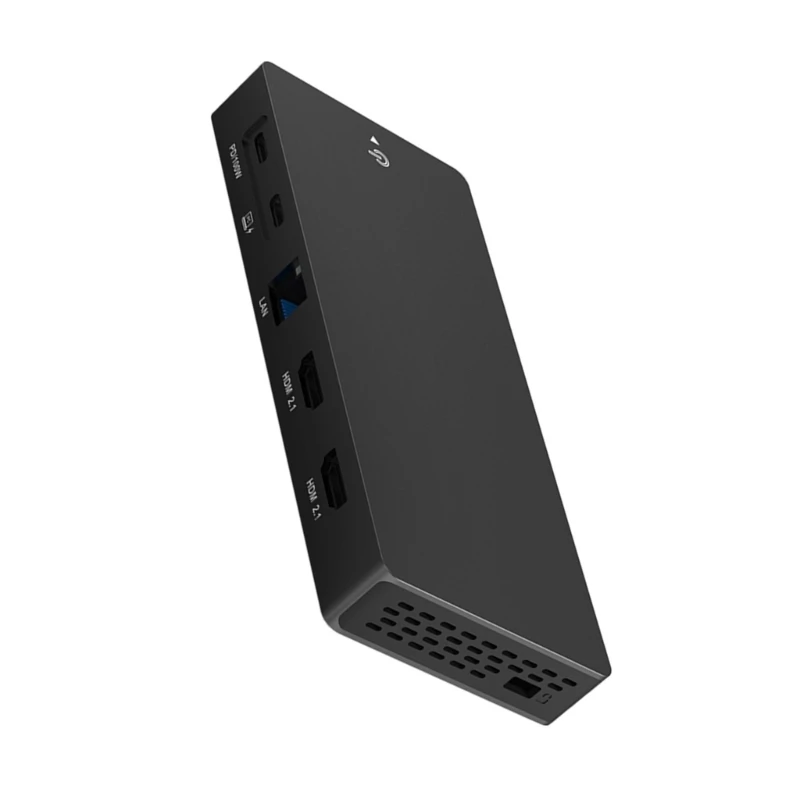 

USB C Hub, Triple Display TypeC Hub (12-in-1), 4K60Hz HDMIcompatible PD100W Power Delivery 10Gbps Docking Station
