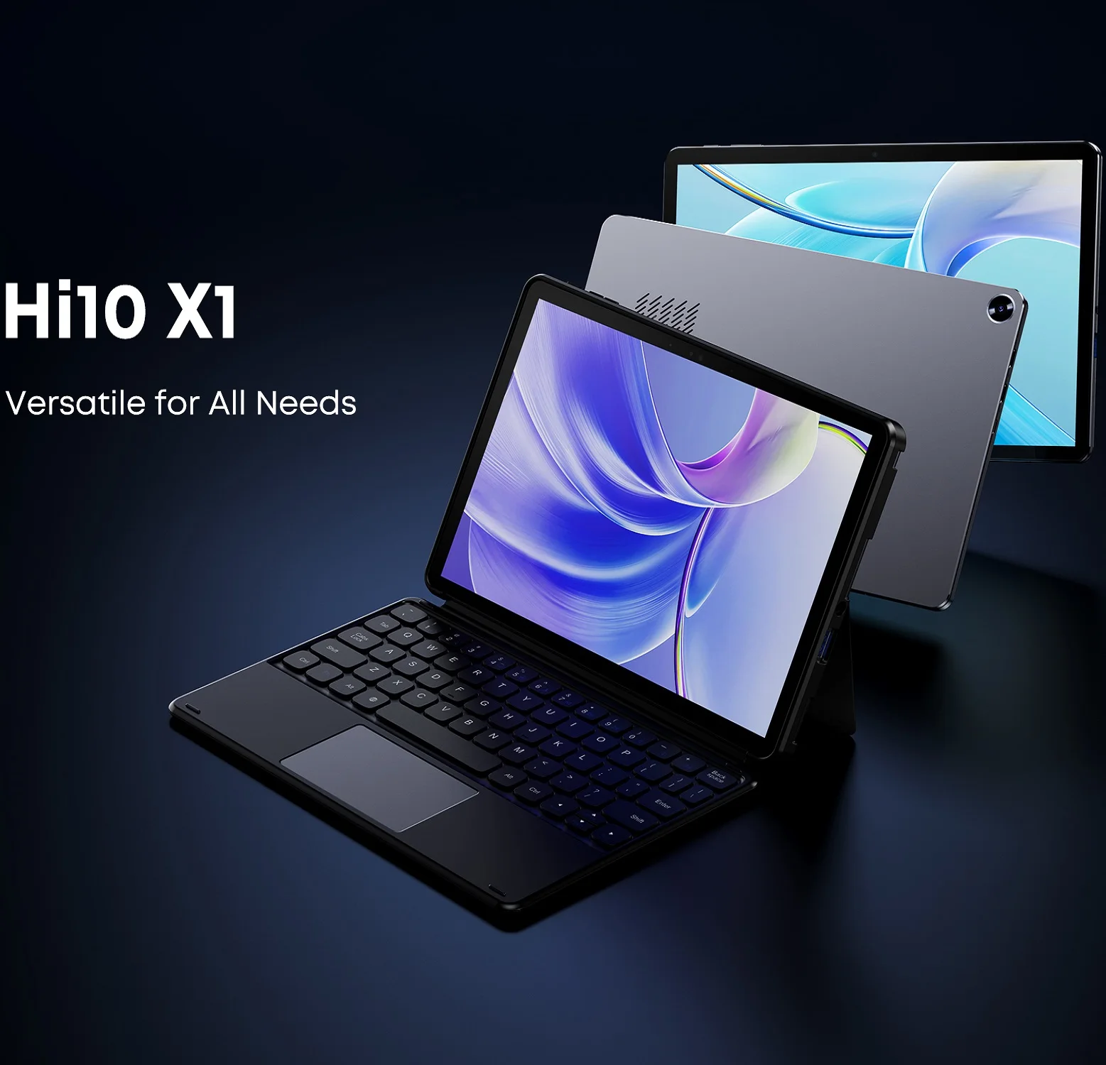 CHUWI  Hi10 X1 Tablets 10.1 Inch FHD Screen Intel Quad Core N100 Processor 8GB RAM 256GB ROM Windows Tablets 2 In 1 Tablet PC 2
