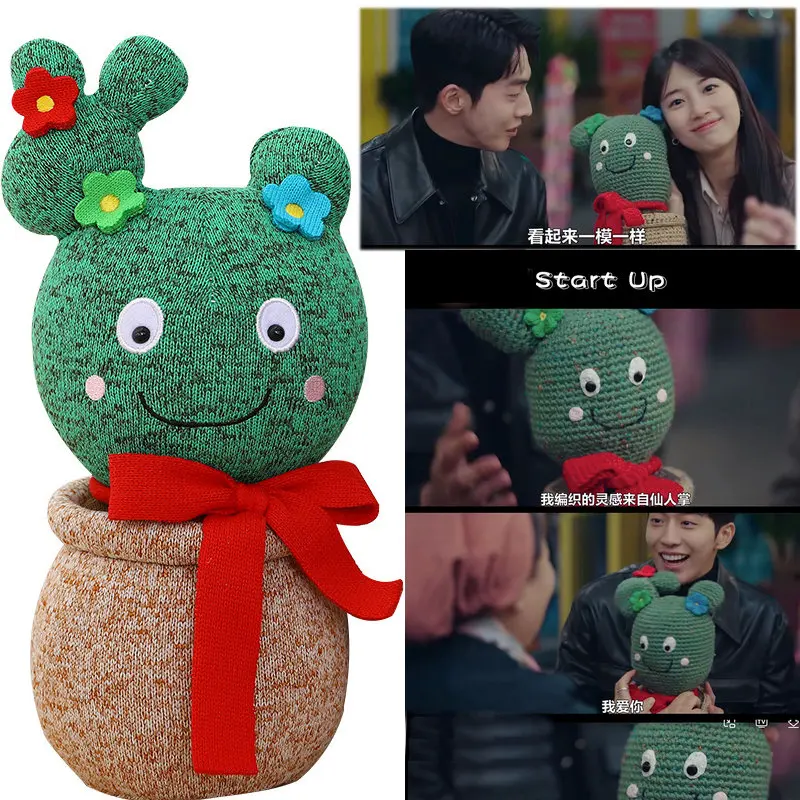 

Cartoon Cactus Plush Toy Hot Korea TV Suzy Sam Stuffed Plants Plushies Doll Anime Smile Cactus Soft Toys for Girlfriend Gifts