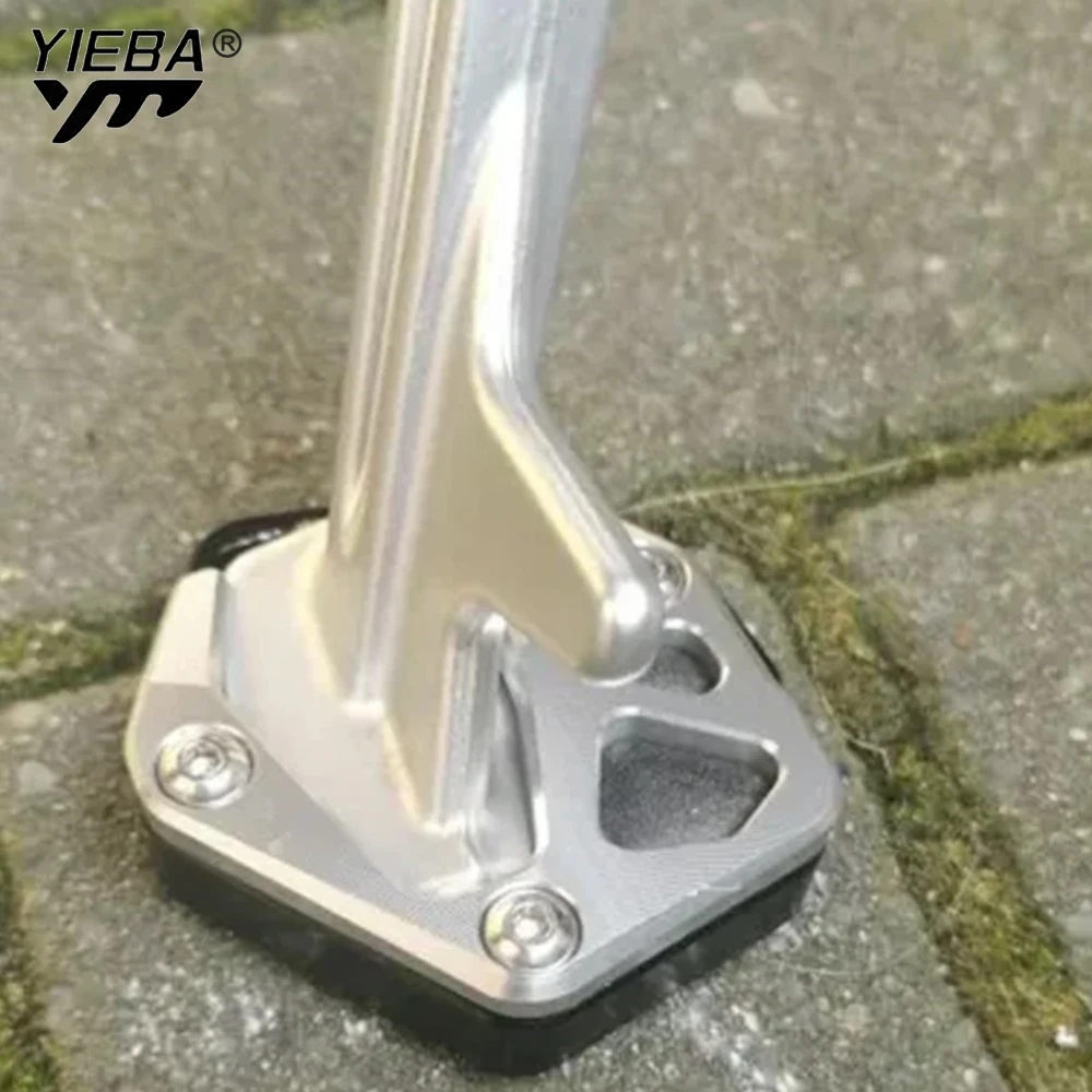 Side Stand Enlarger Kickstand Extension Plate Pad for Motorcycle Accessories