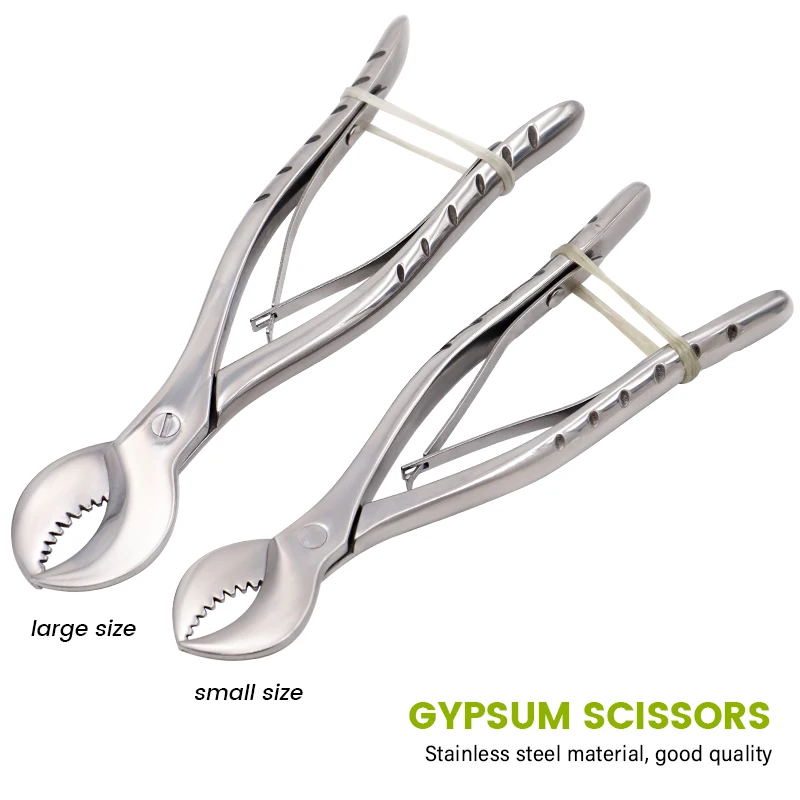 

18cm/20cm Dental Plaster Shears Scissiors Stainless Steel Forceps Instrument Gypsum Plaster Scissors Material