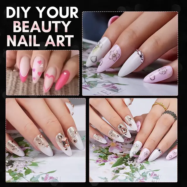 Soft Gel Full Cover Almond Nail Tips