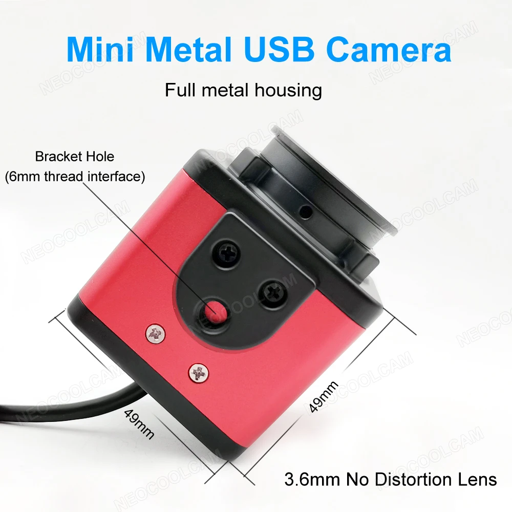 4K Autofocus USB Webcam 8MP Sony IMX179 Sensor Usb Camera No distortion Lens Plug and play for Live Streaming Video Conference