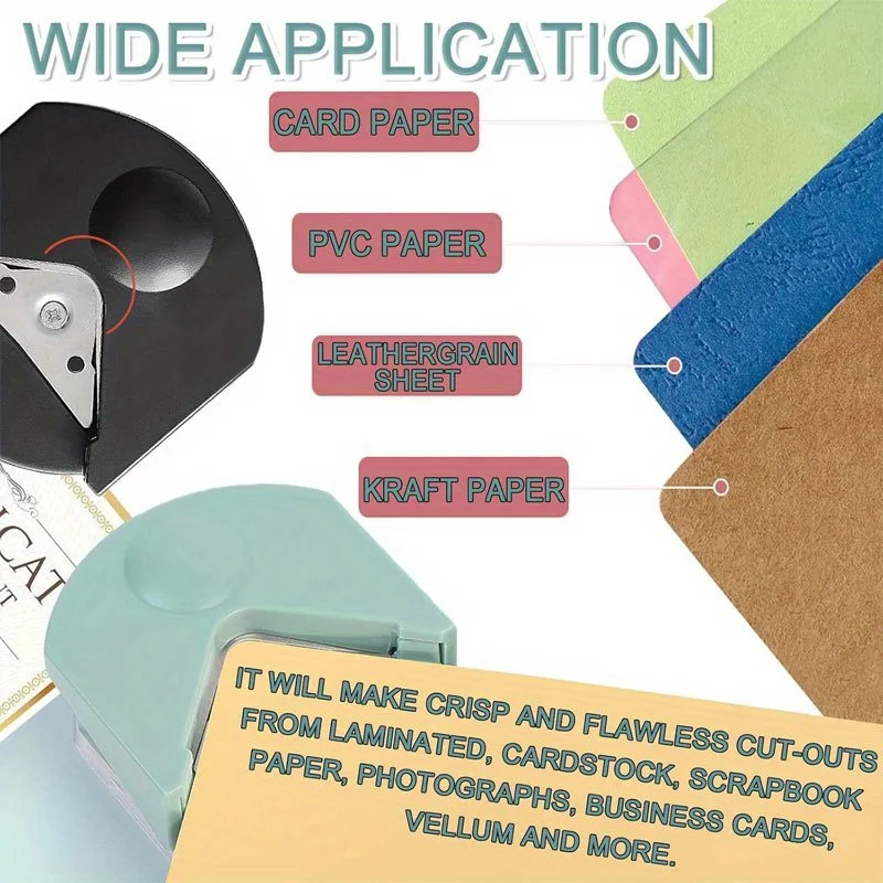 Arrotondatore Angoli R4 da 4mm per Carta - immagine 3