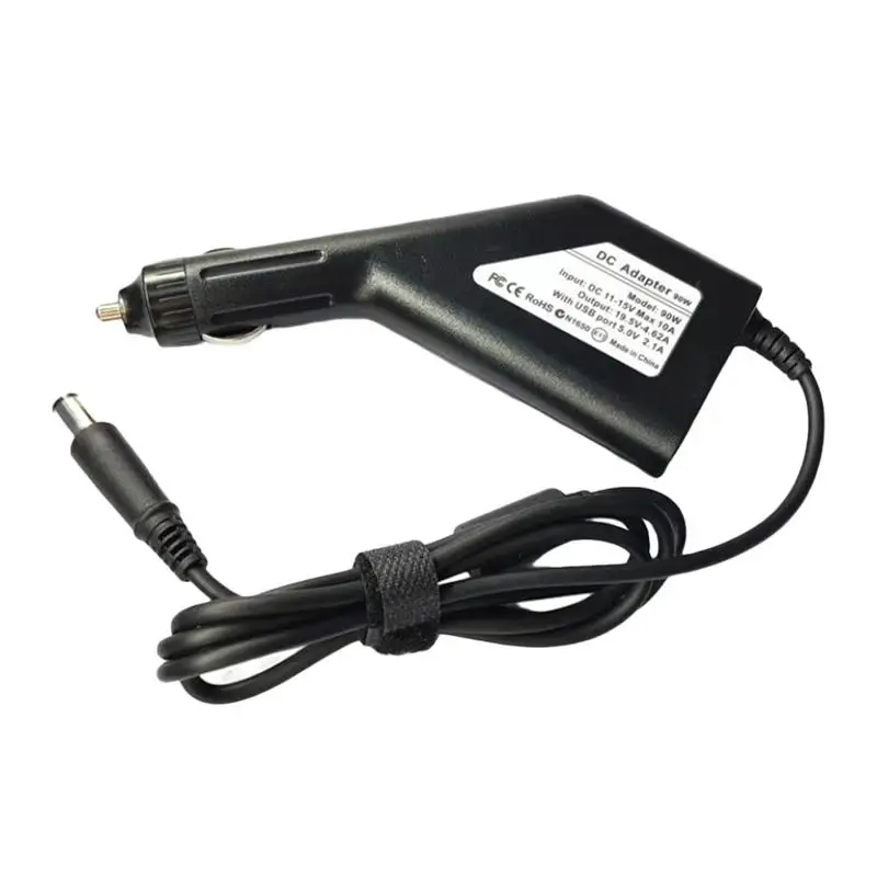 Per Dell Latitude E7270 E7470 5414 5404 7414 7404 5310 5410 5510 Caricabatterie Per Notebook, Alimentato Da Accendisigari Per Auto